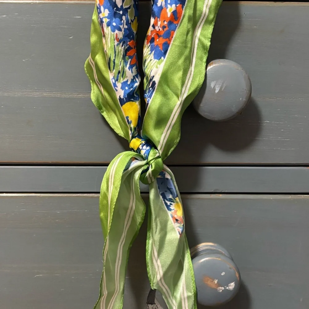 Ralph Lauren Floral Silk Scarf